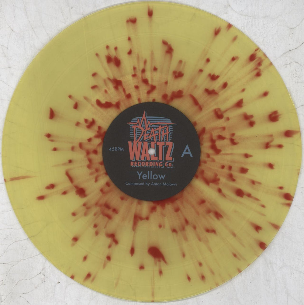 Original Soundtrack Yellow - Yellow / Blood Splatter Vinyl UK 12" vinyl single (12 inch record / Maxi-single) OST12YE789579