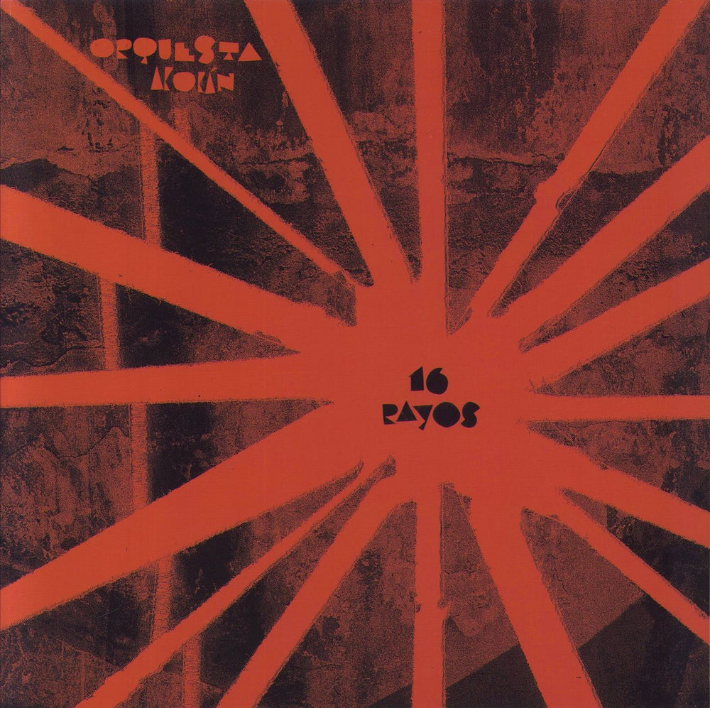 Orquesta Akokán 16 Rayos - Red Metallic Vinyl US vinyl LP album (LP record) DAP-064