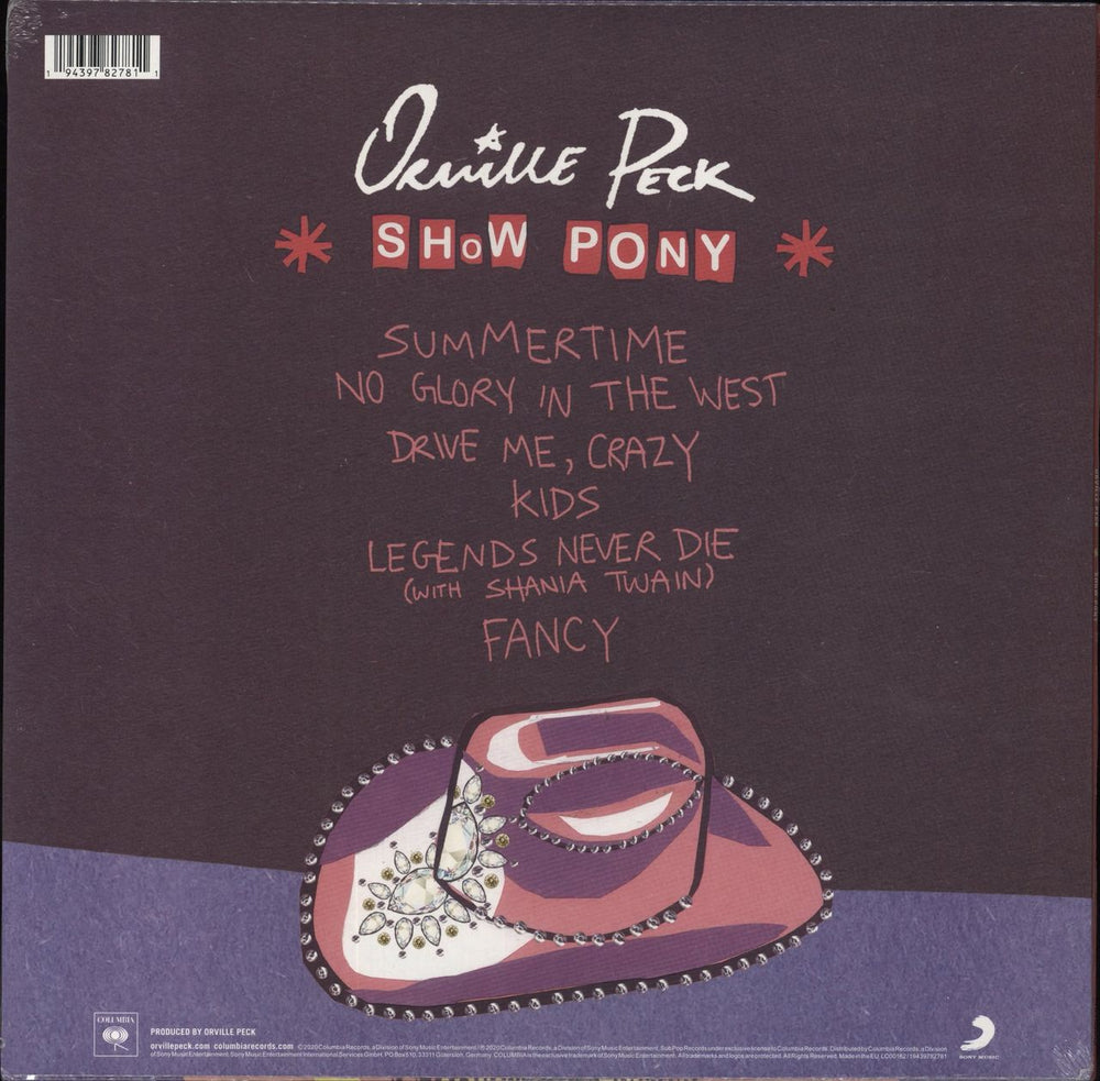 Orville Peck Show Pony - Purple - Sealed UK 12" vinyl single (12 inch record / Maxi-single) 19439782781
