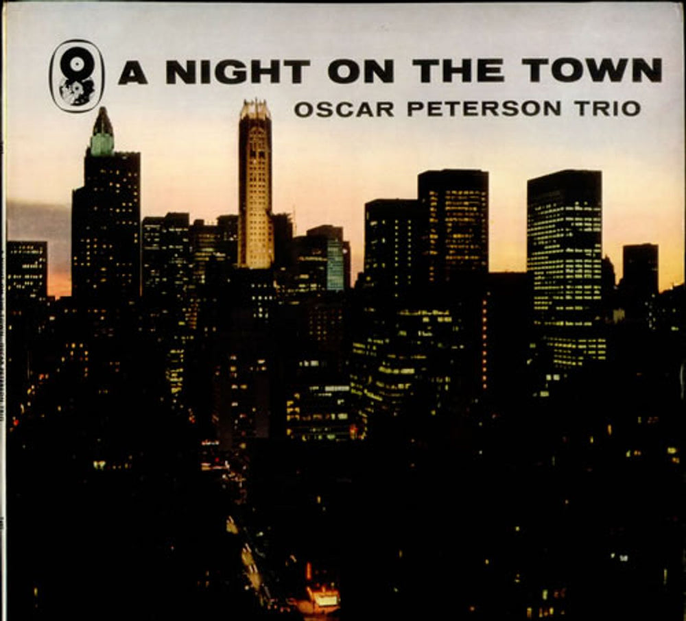 Oscar Peterson A Night On The Town UK vinyl LP album (LP record) T497