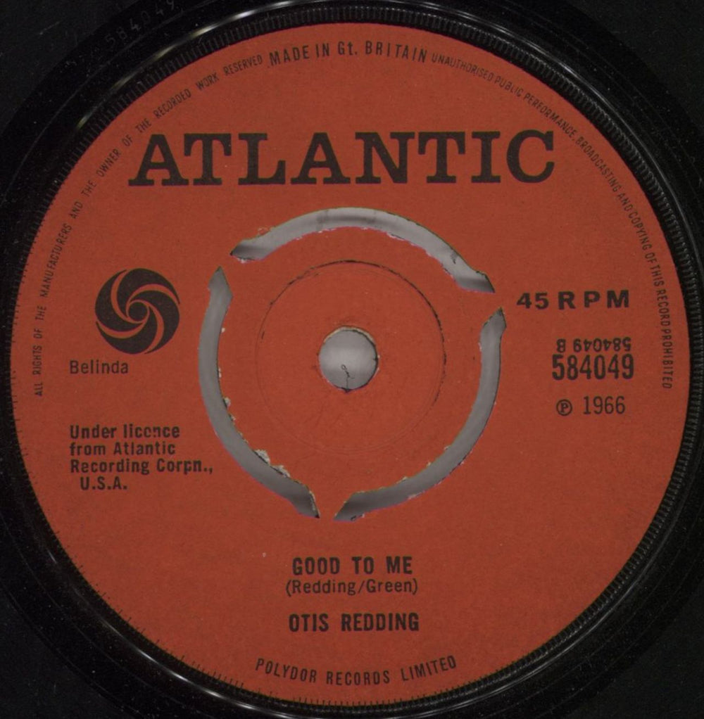 Otis Redding Fa-Fa-Fa-Fa-Fa (Sad Song) UK 7" vinyl single (7 inch record / 45) OTI07FA644512