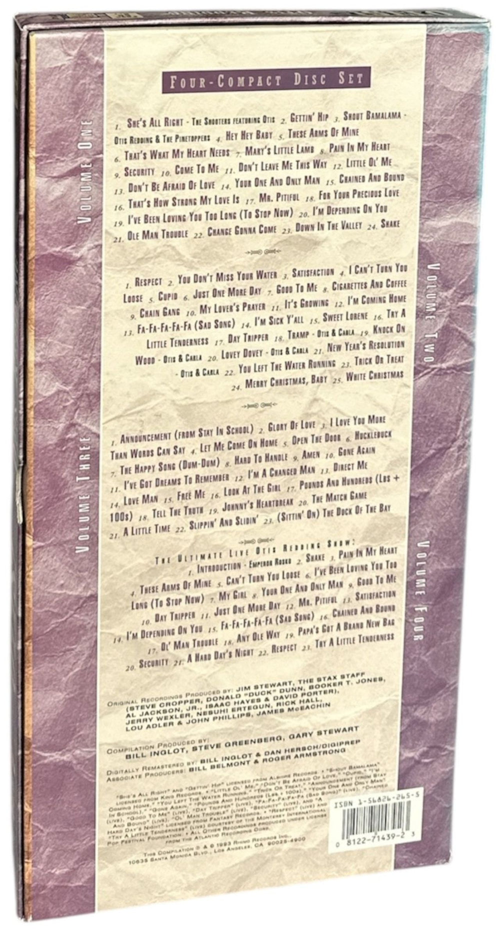 Otis Redding Otis! US box set 081227143923