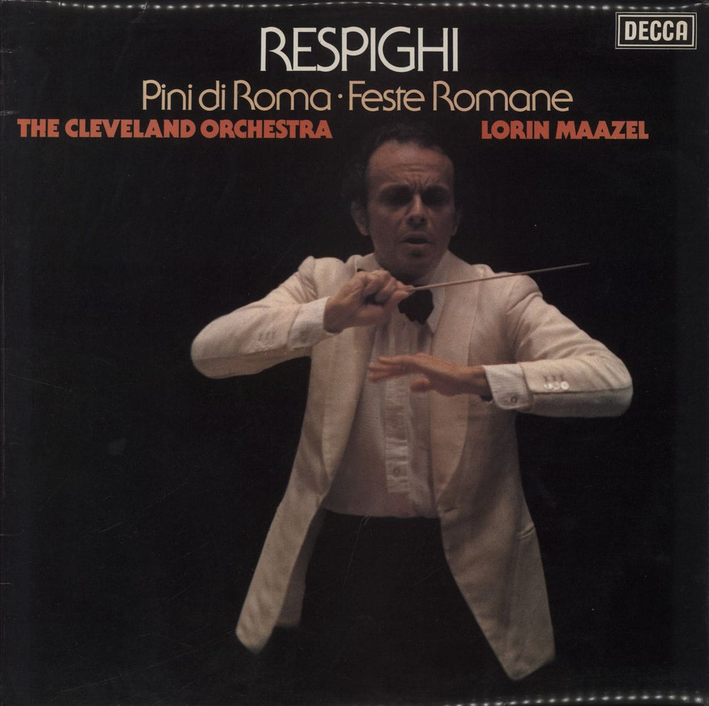 Ottorino Respighi Respighi: Pini Di Roma · Feste Romane UK vinyl LP album (LP record) SXL6822