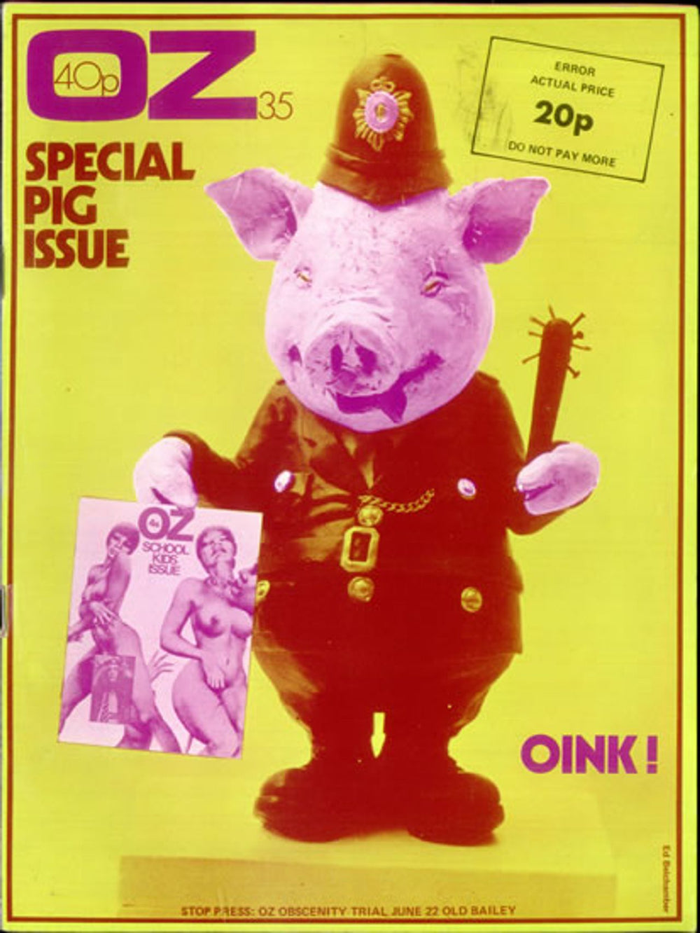 OZ Magazines No. 35 - Special Pig Issue UK magazine #35