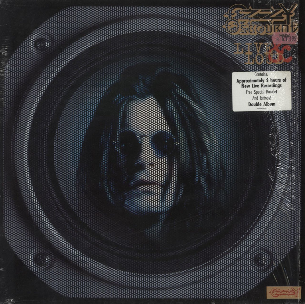 Ozzy Osbourne Live & Loud + Booklet & Tattoos Dutch 2-LP vinyl record set (Double LP Album) 4737981