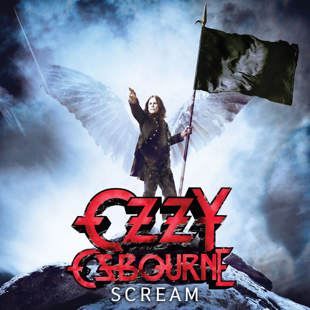 Ozzy Osbourne Scream - Black Vinyl - Sealed UK 2-LP vinyl