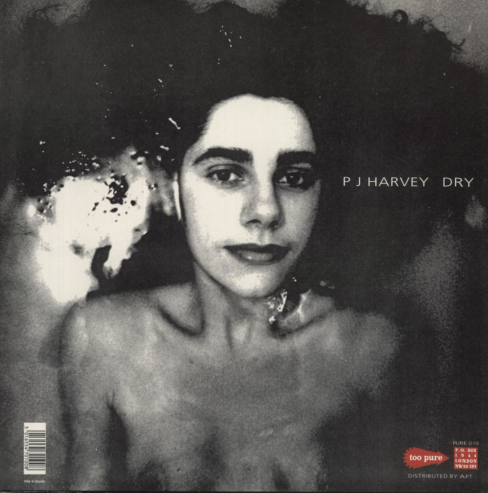 P.J. Harvey Dry + Bonus LP - Number stickered sleeve - EX UK 2-LP vinyl record set (Double LP Album) 5016554701008