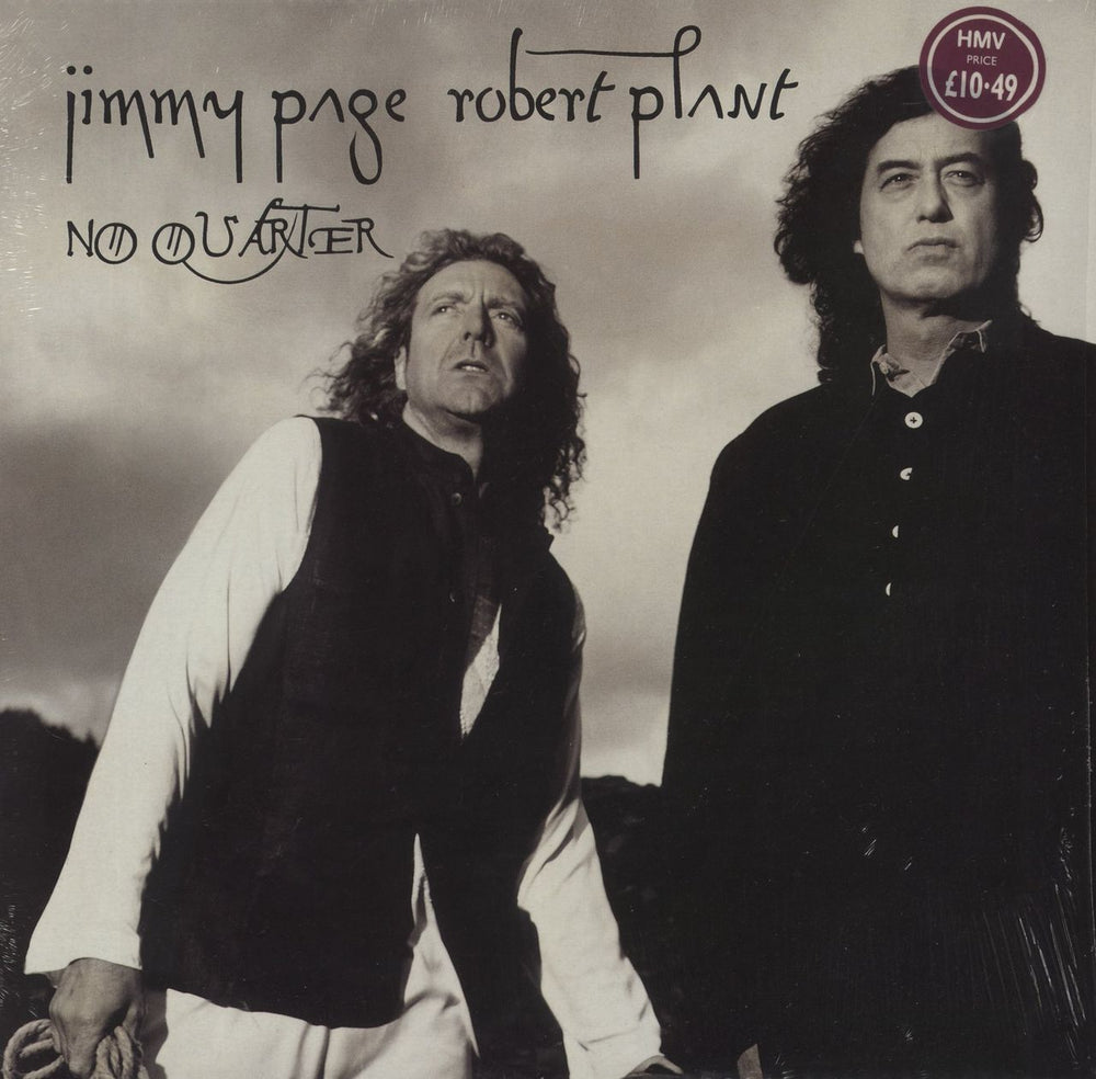 Page & Plant No Quarter: Jimmy Page & Robert Plant Unledded - 1st - shrink UK 2-LP vinyl record set (Double LP Album) 526362-1
