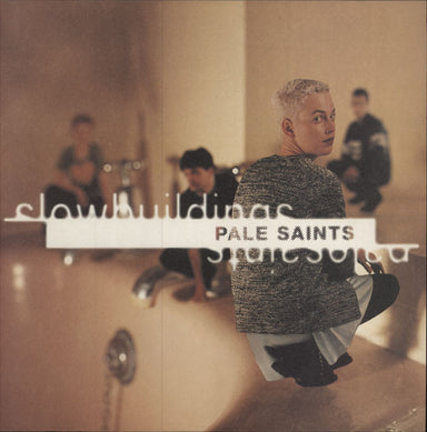 Pale Saints Slow Buildings UK vinyl LP album (LP record) CAD4014