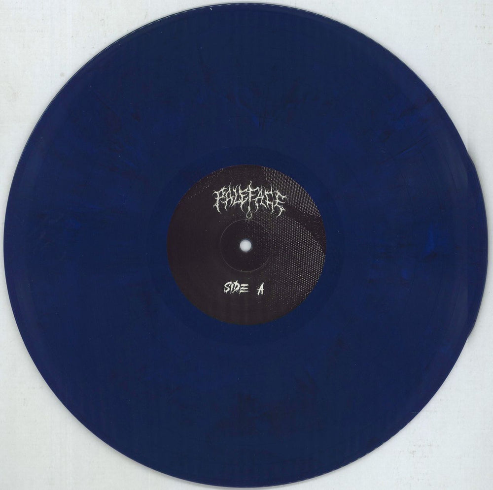 Paleface Fear & Dagger - Black/Blue Marbled Vinyl Swiss 2-LP vinyl record set (Double LP Album) 6B22LFE849171