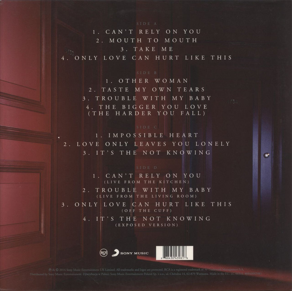 Paloma Faith A Perfect Contradiction UK 2-LP vinyl record set (Double LP Album) 888430439818