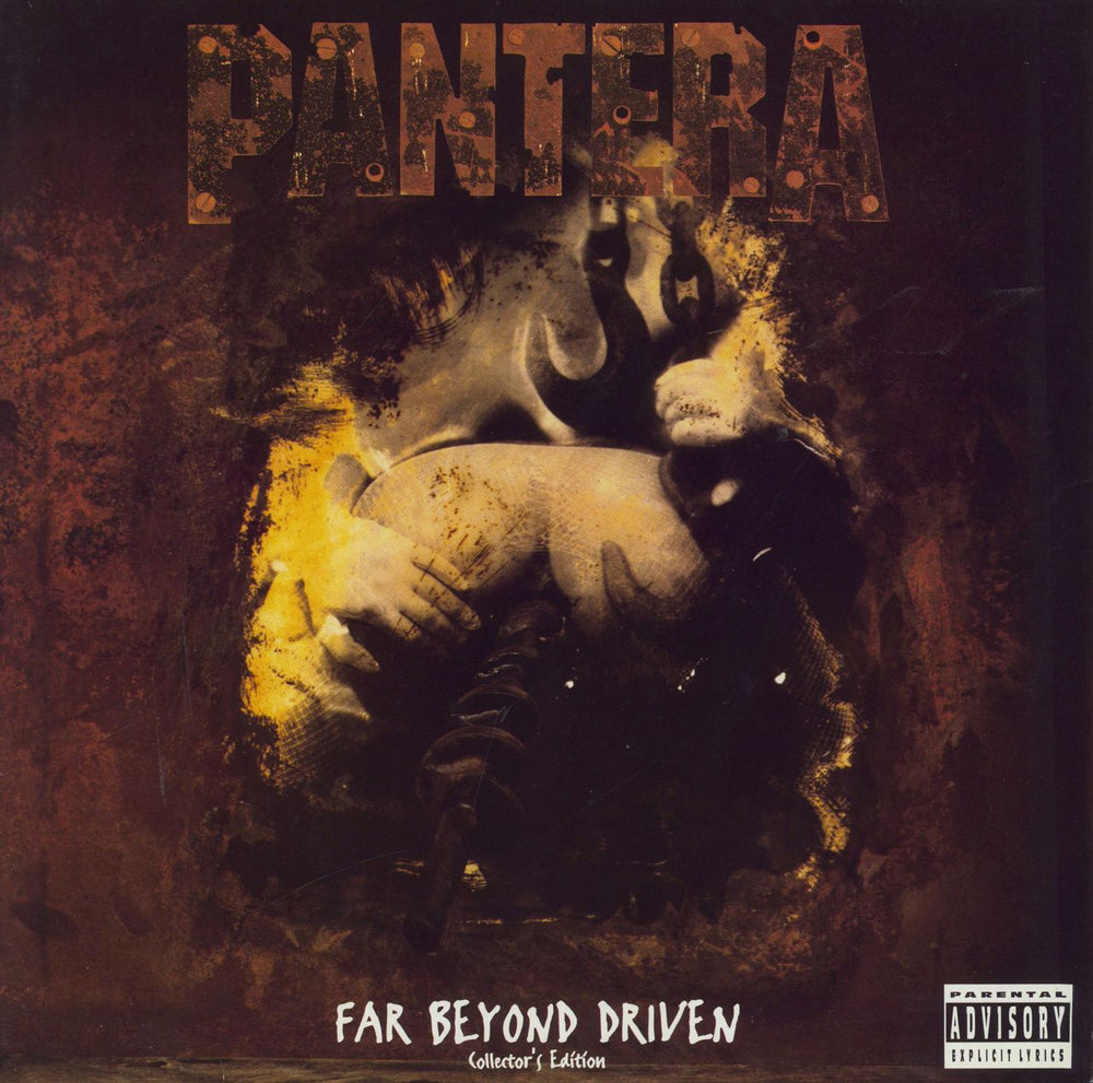 Pantera Far Beyond Driven UK 2-LP vinyl record set (Double LP Album) 7567-92374-1