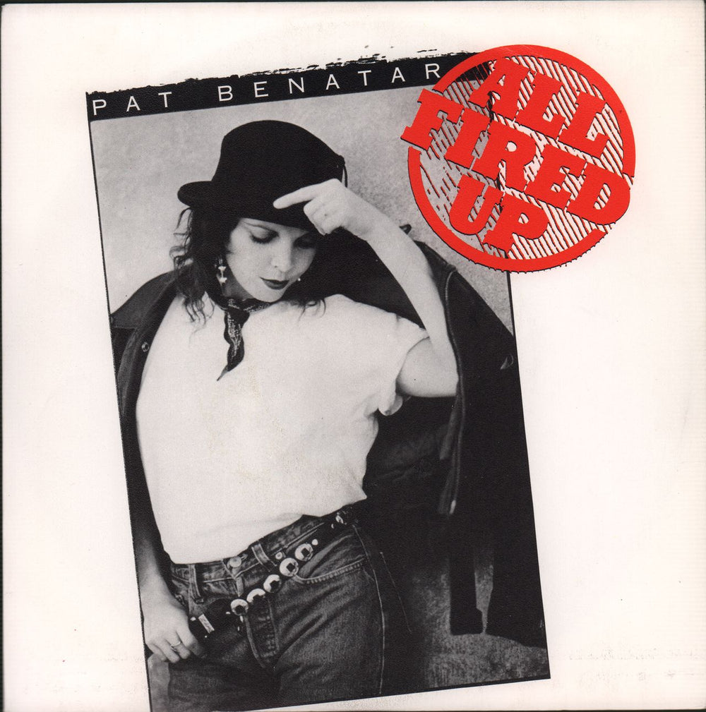 Pat Benatar All Fired Up Spanish 7" vinyl single (7 inch record / 45) 1A111539