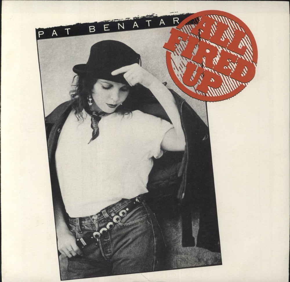 Pat Benatar All Fired Up US Promo 7" vinyl single (7 inch record / 45) VS443268