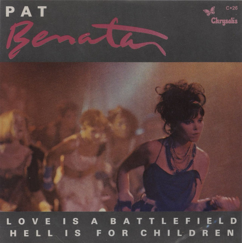 Pat Benatar Love Is A Battlefield Mexican 7" vinyl single (7 inch record / 45) C.26