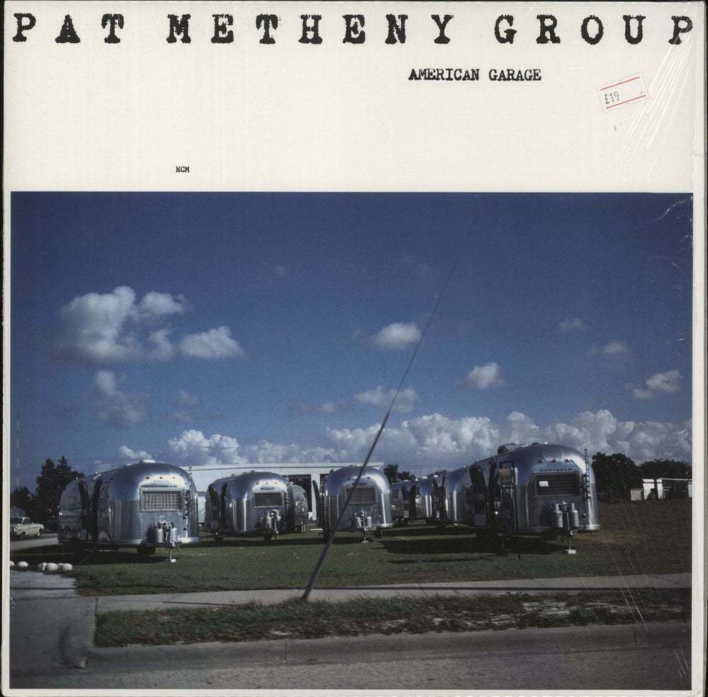 Pat Metheny American Garage German vinyl LP album (LP record) ECM1155