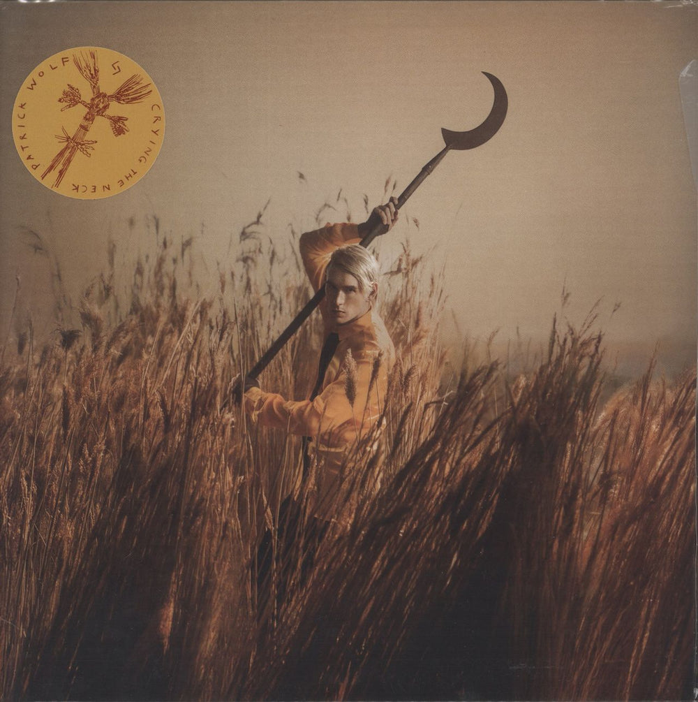 Patrick Wolf Crying The Neck - Brown & Clear Pinwheel Vinyl / Yellow & Clear Pinwheel Vinyl UK 2-LP vinyl record set (Double LP Album) APPORTLP06X