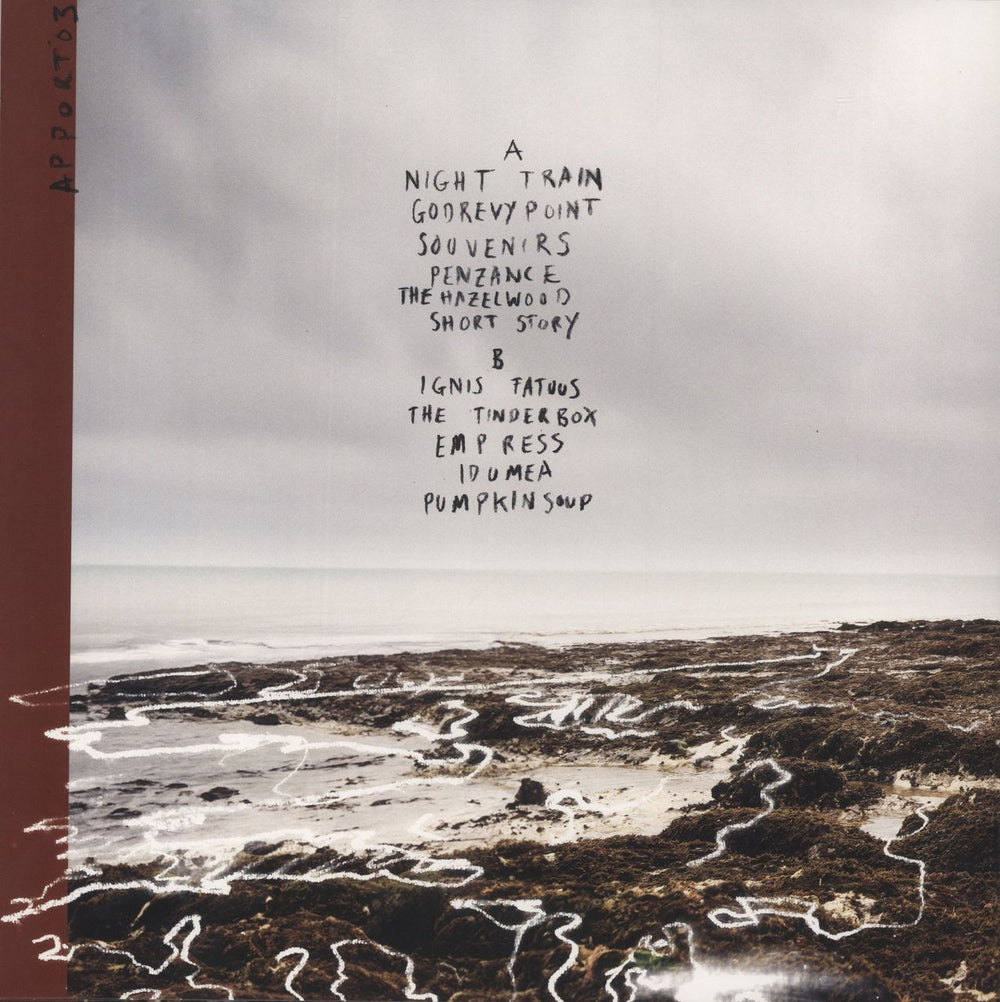 Patrick Wolf The Circling Sky: Selected B Sides - Red Vinyl - Autographed UK vinyl LP album (LP record)