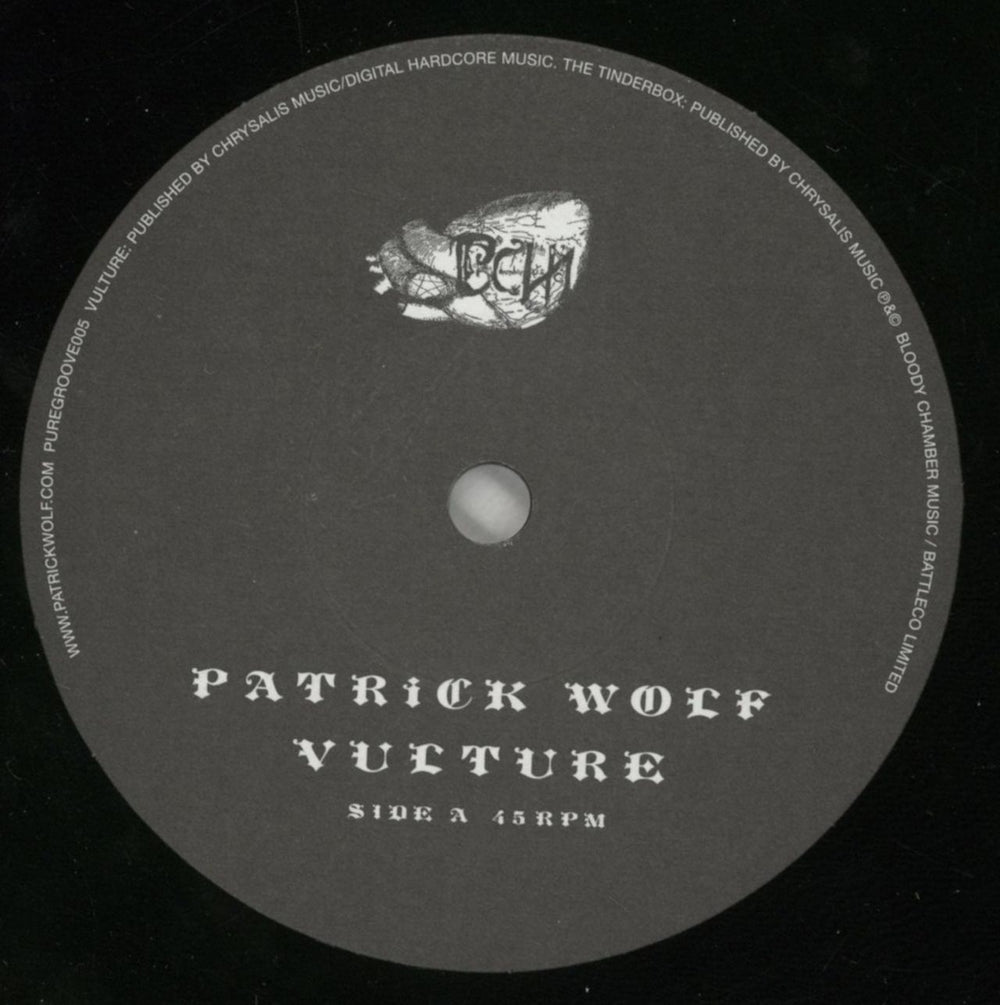 Patrick Wolf Vulture UK 7" vinyl single (7 inch record / 45) PWF07VU872351