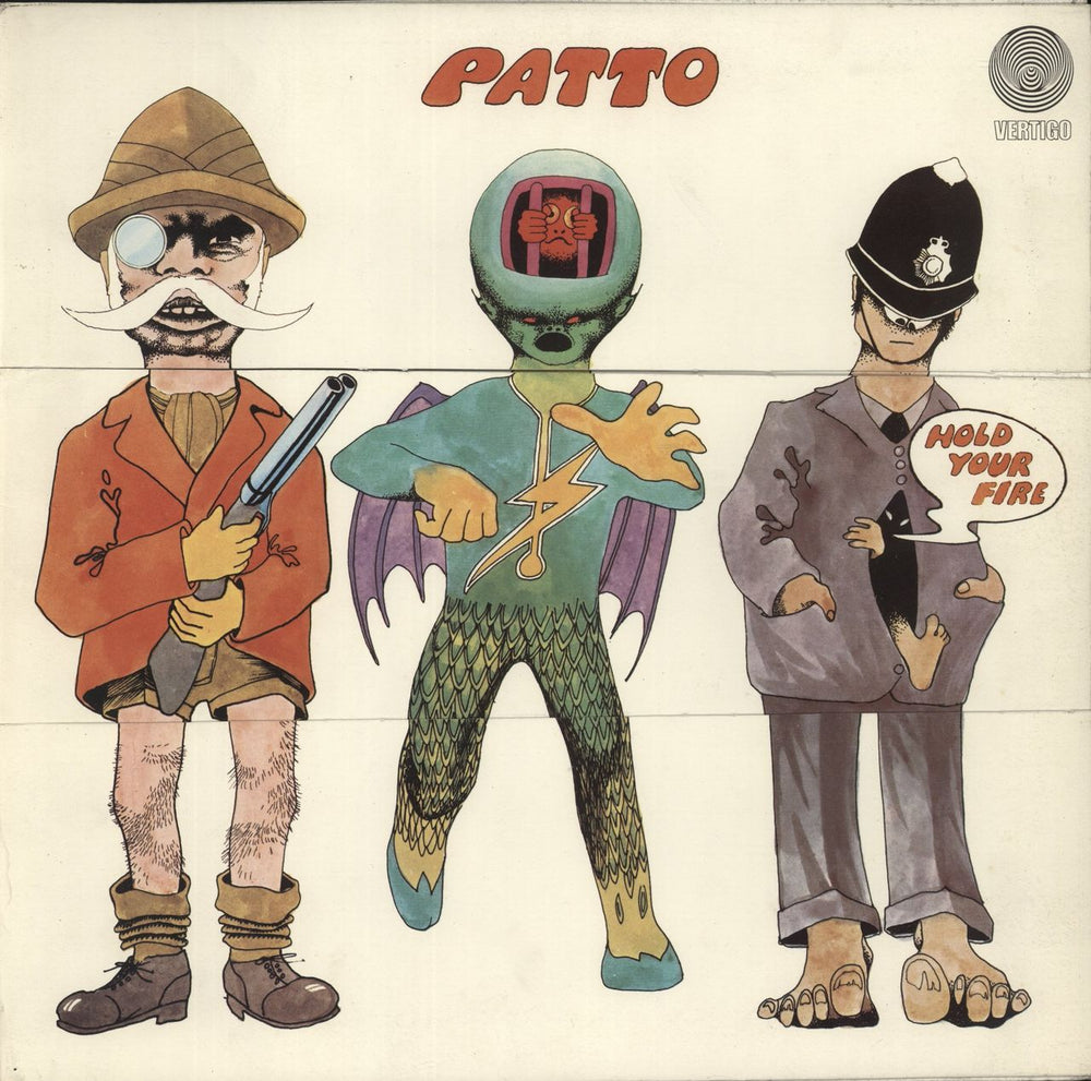 Patto Hold Your Fire - EX UK vinyl LP album (LP record) 6360032
