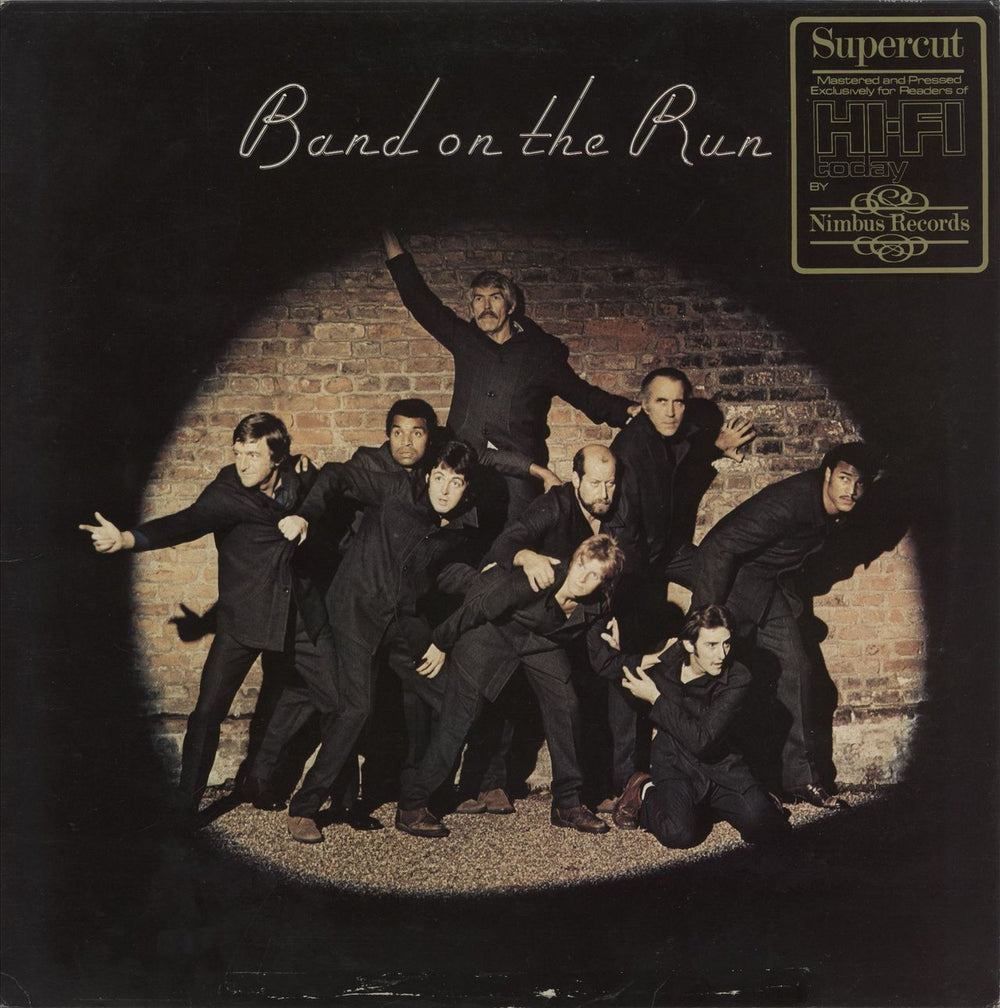 Paul McCartney and Wings Band On The Run - Nimbus Supercut - EX UK vinyl LP album (LP record) PAS10007