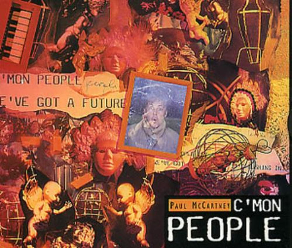 Paul McCartney and Wings C'Mon People UK 2-CD single set (Double CD single) CDR/S6338