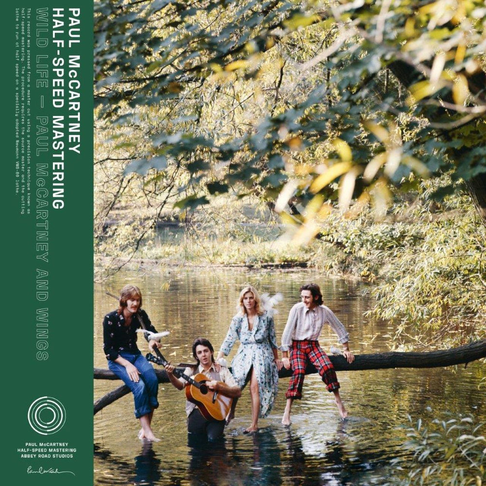 Paul McCartney and Wings Wild Life - Half Speed Mastered 50th Anniversary Edition - Sealed UK vinyl LP album (LP record) MCCLPWI783669