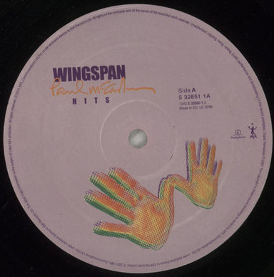Paul McCartney and Wings Wingspan + Lenticular Art Card - VG Sleeve UK 4-LP vinyl album record set MCC4LWI881911