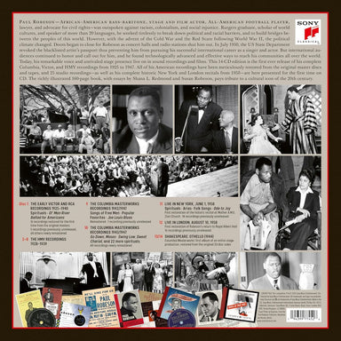 Paul Robeson Voice Of Freedom | Special 14-CD Edition + Hardcover Book - Sealed UK CD Album Box Set PC8DXVO845549