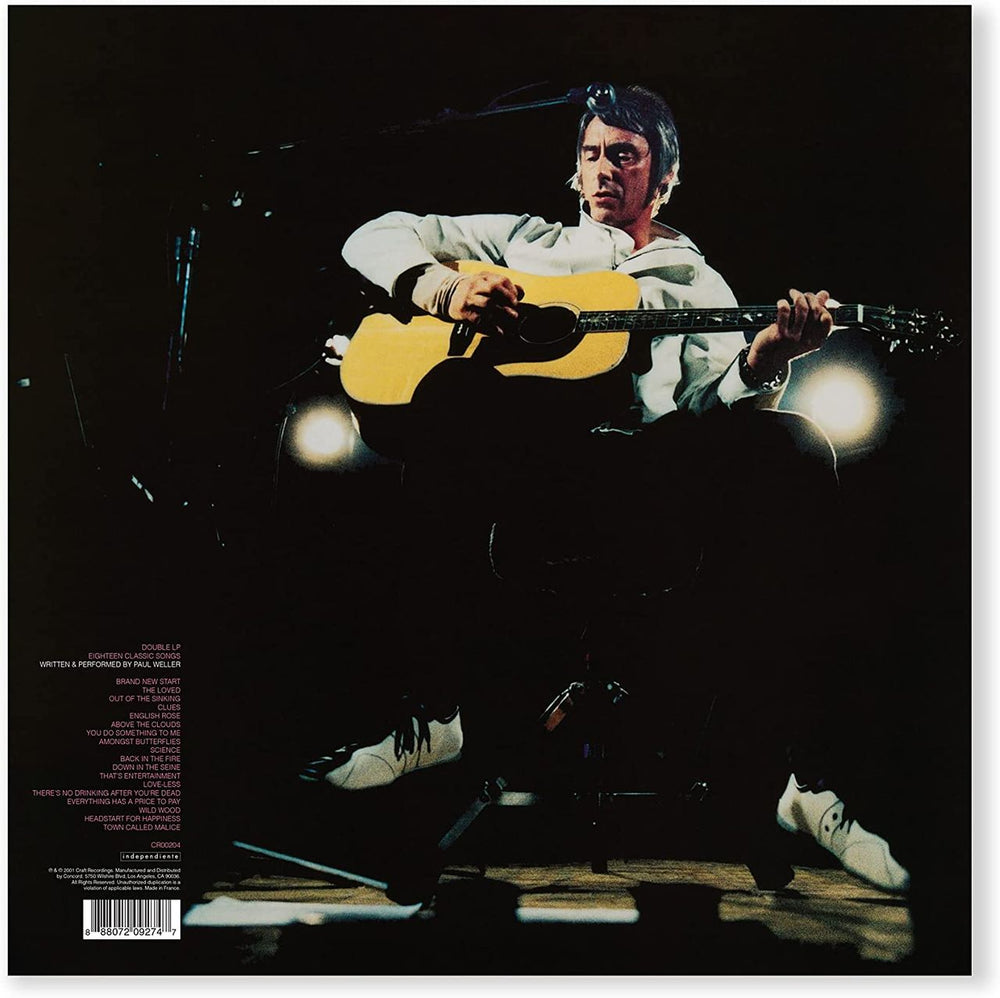Paul Weller Days Of Speed - 180 Gram - Sealed UK 2-LP vinyl record set (Double LP Album)
