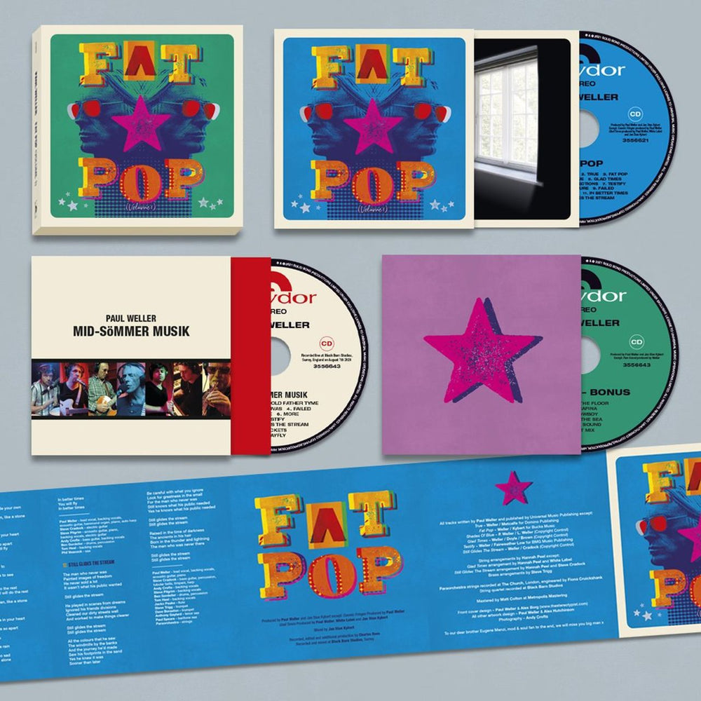 Paul Weller Fat Pop - 3CD Box Set - Sealed UK CD Album Box Set 3556643
