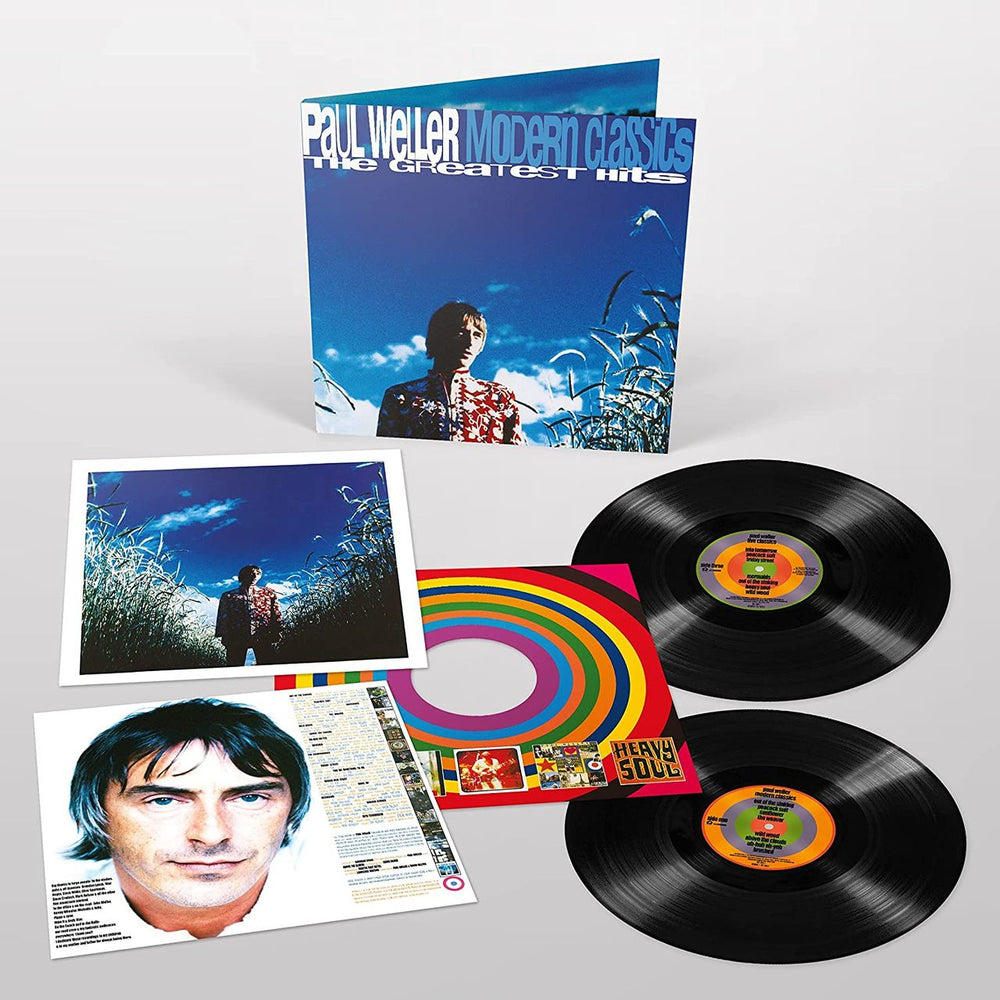 Paul Weller Modern Classics The Greatest Hits + Live Classics - Sealed UK 2-LP vinyl record set (Double LP Album) 357934-1