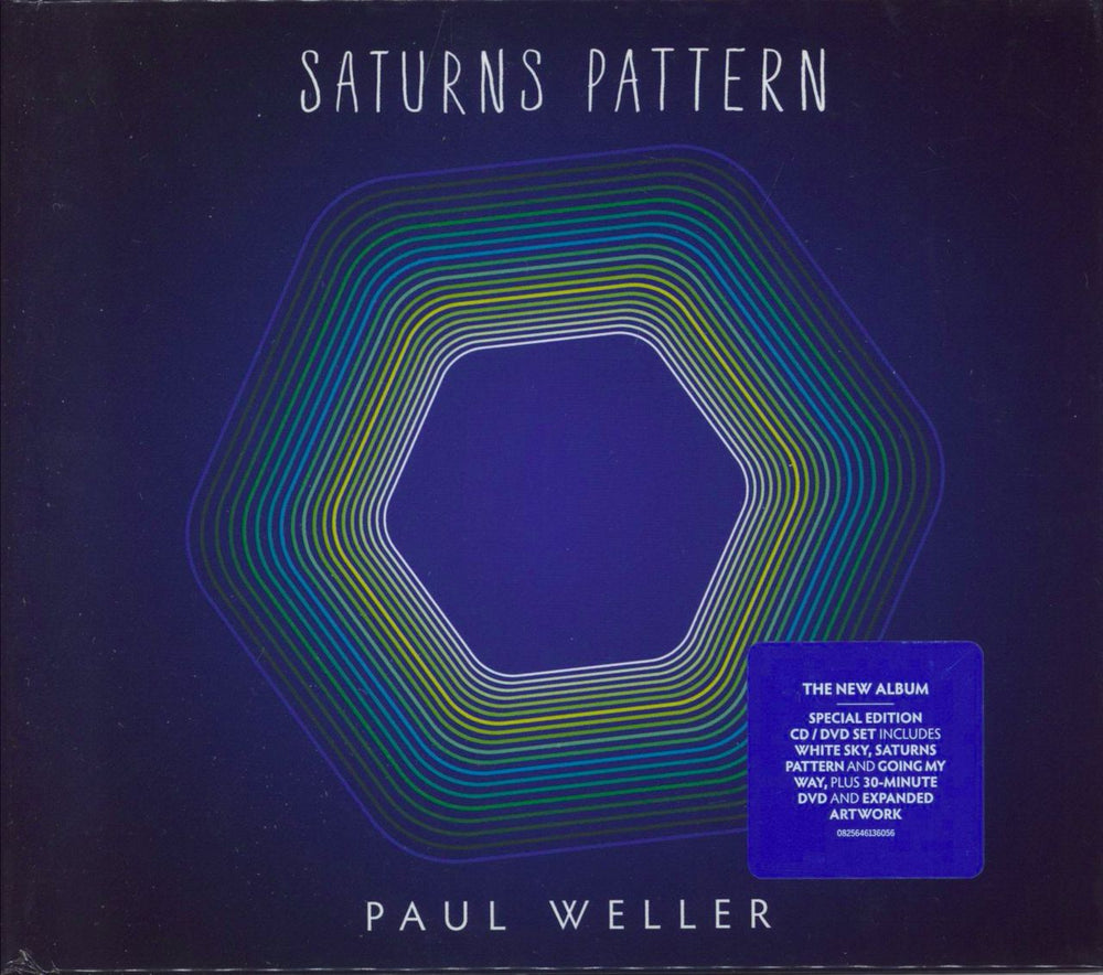 Paul Weller Saturns Pattern - Deluxe Edition UK CD album (CDLP) 0825646136056