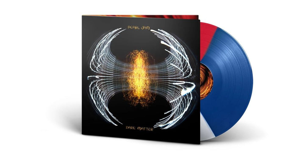 Pearl Jam Dark Matter - Red, White & Blue Vinyl - Sealed UK vinyl LP album (LP record) 602465026221