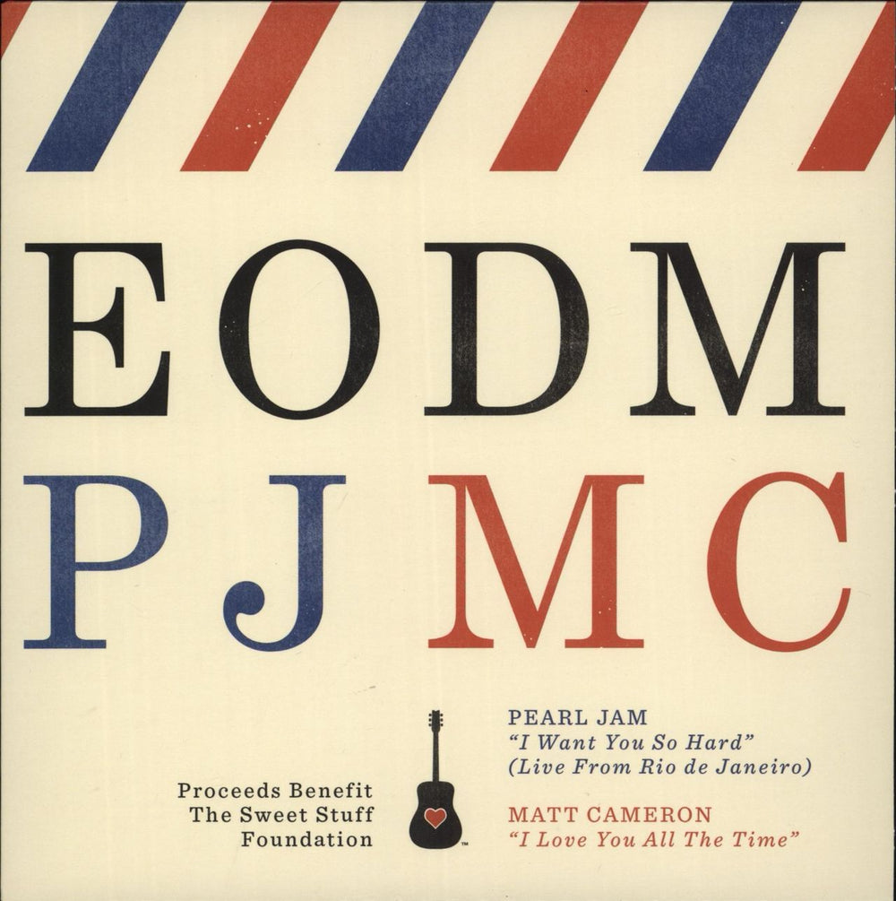 Pearl Jam EODM PJMC US 7" vinyl single (7 inch record / 45) 139958H1