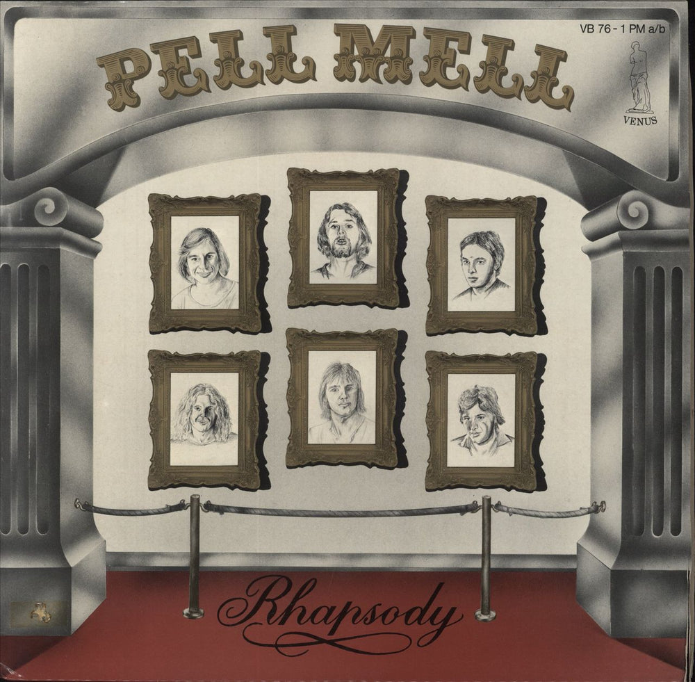 Pell Mell (German) Rhapsody German vinyl LP album (LP record) VB76-1