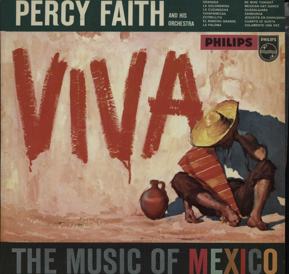 Percy Faith (Jazz) Viva! - The Music Of Mexico UK vinyl LP album (LP record) BBL7245