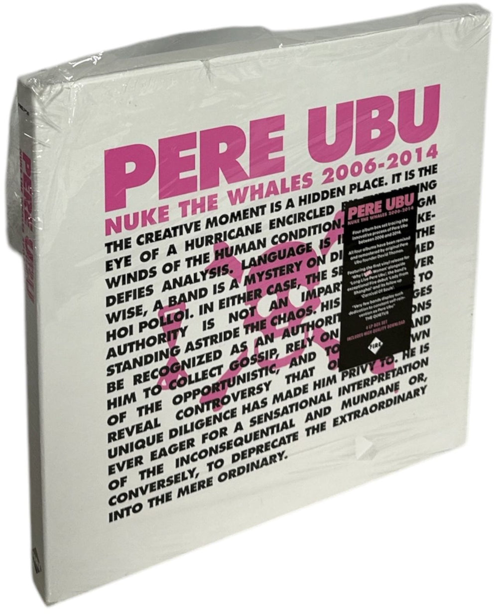 Pere Ubu Nuke The Whales 2006-2014 UK Vinyl Box Set FIRELP639