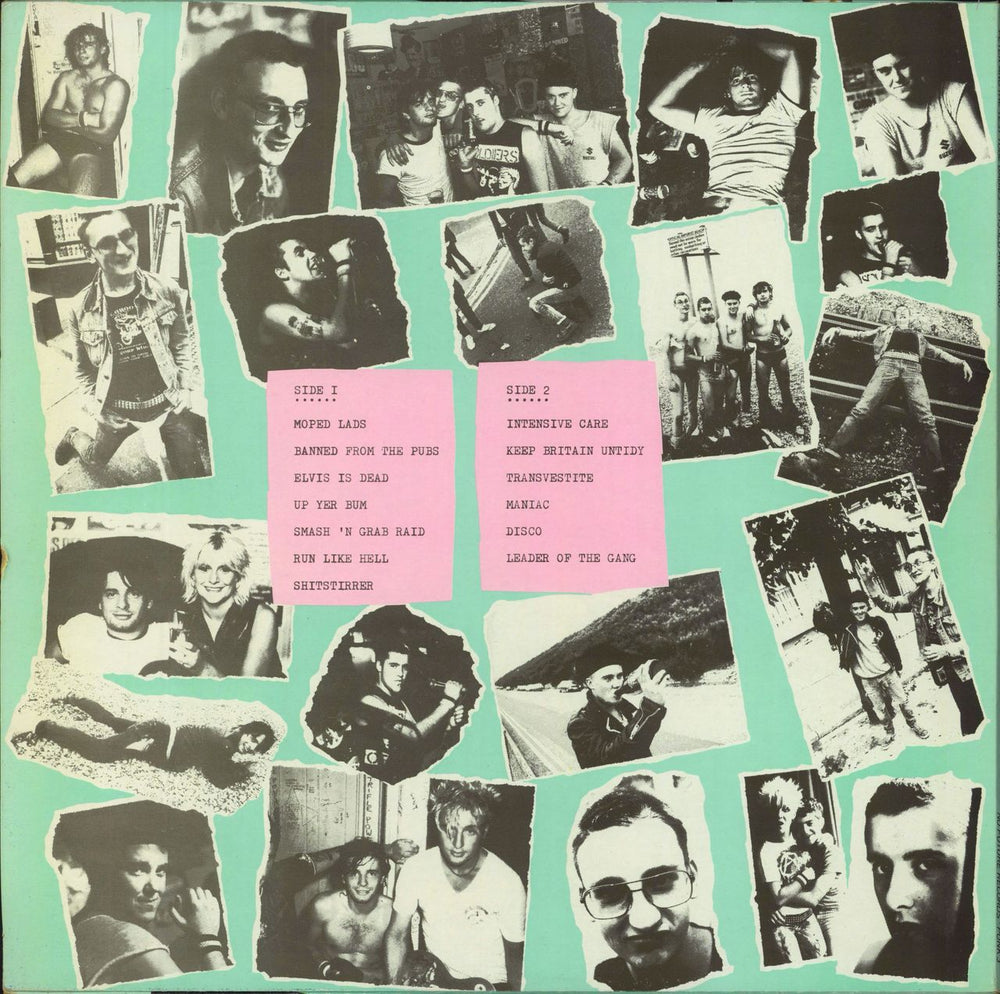 Peter & The Test Tube Babies Pissed And Proud UK vinyl LP album (LP record)