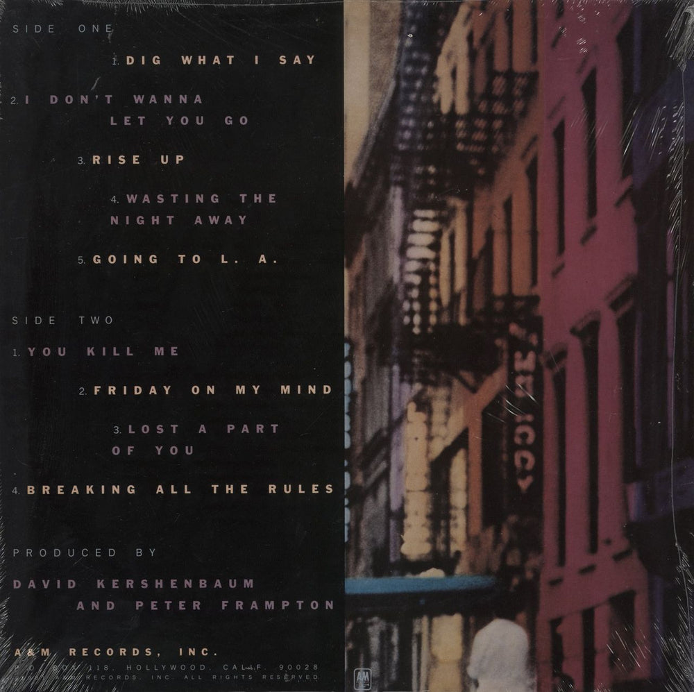 Peter Frampton Breaking All The Rules - Sealed US vinyl LP album (LP record)