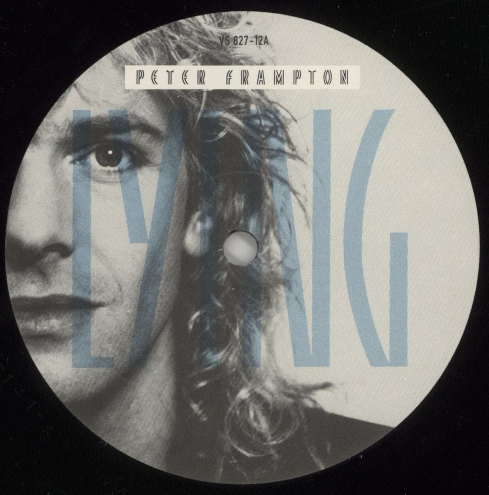 Peter Frampton Lying - Shrink UK 12" vinyl single (12 inch record / Maxi-single) PFR12LY843330