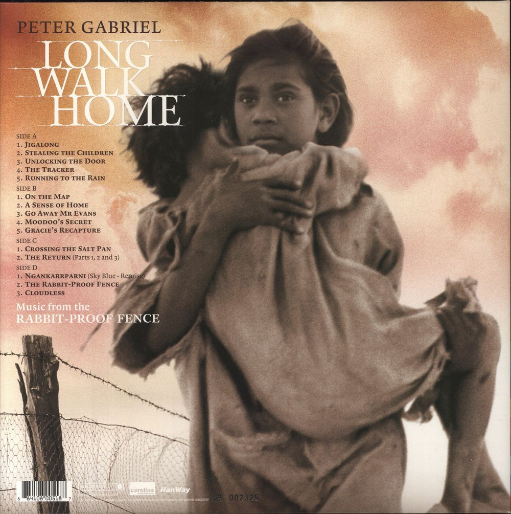 Peter Gabriel Long Walk Home - 180gm - EX UK 2-LP vinyl record set (Double LP Album) 884108005187