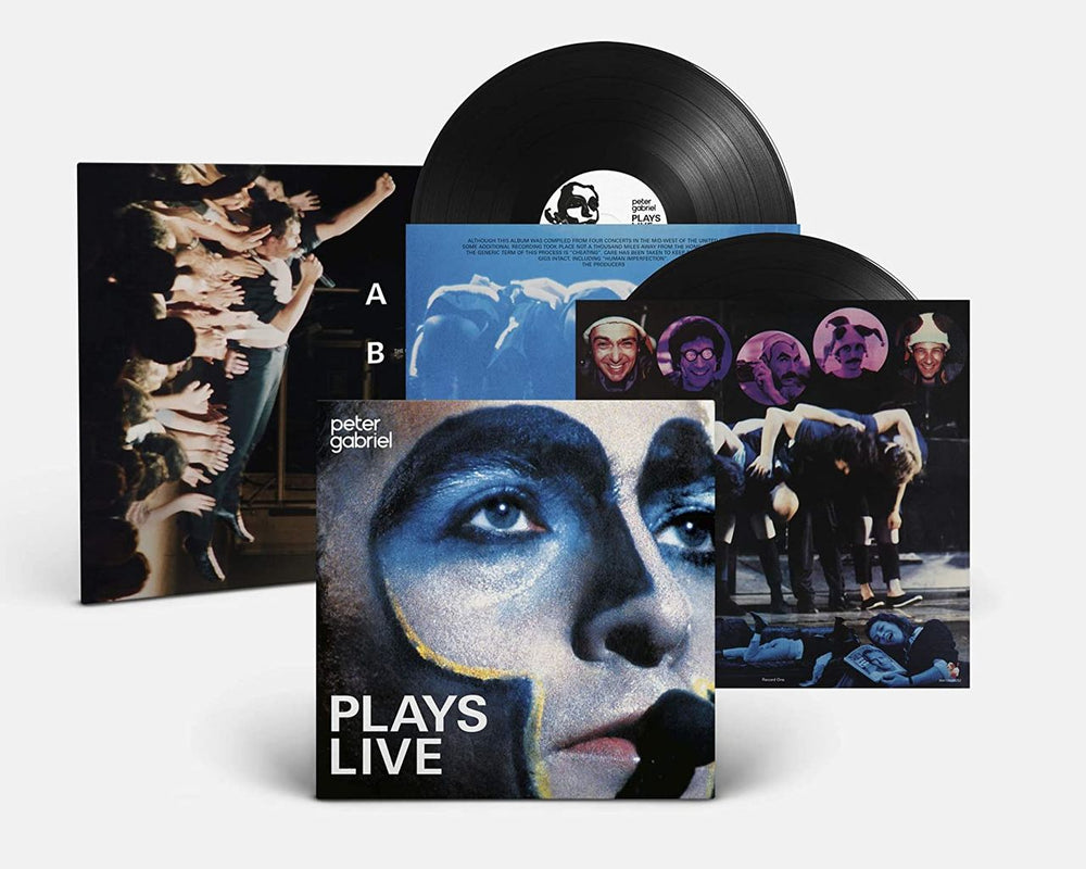Peter Gabriel Plays Live - 180 Gram Half-Speed Remaster - Sealed UK 2-LP vinyl record set (Double LP Album) PGDLPR1