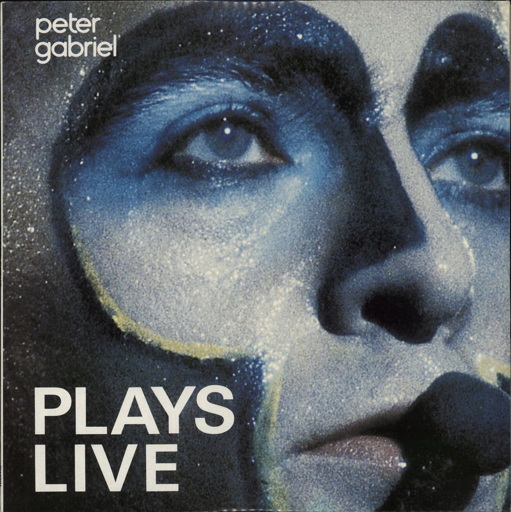 Peter Gabriel Plays Live Portuguese 2-LP vinyl record set (Double LP Album) 605314