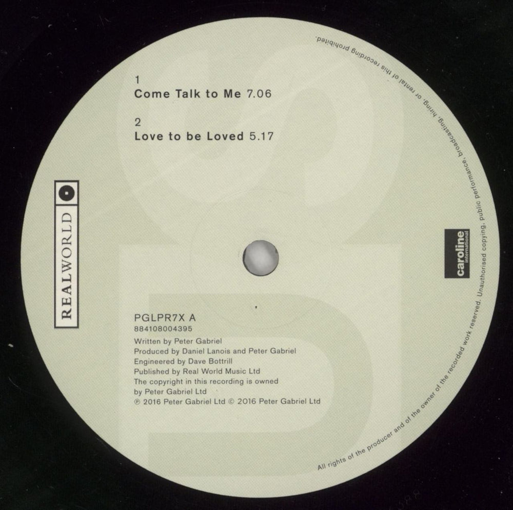 Peter Gabriel Us - 180gm - Shrink UK 3-LP vinyl record set (Triple LP Album) GAB3LUS867399