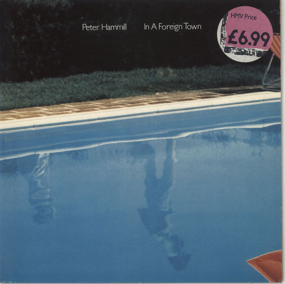 Peter Hammill In A Foreign Town UK vinyl LP album (LP record) ENVLP512