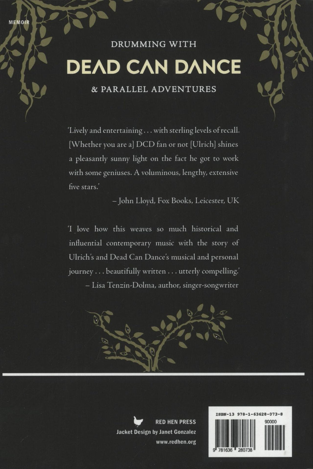 Peter Ulrich Drumming With Dead Can Dance - Autographed UK book 9781636280738