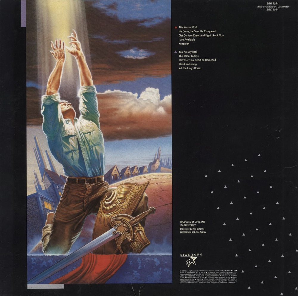 Petra This Means War! UK vinyl LP album (LP record)