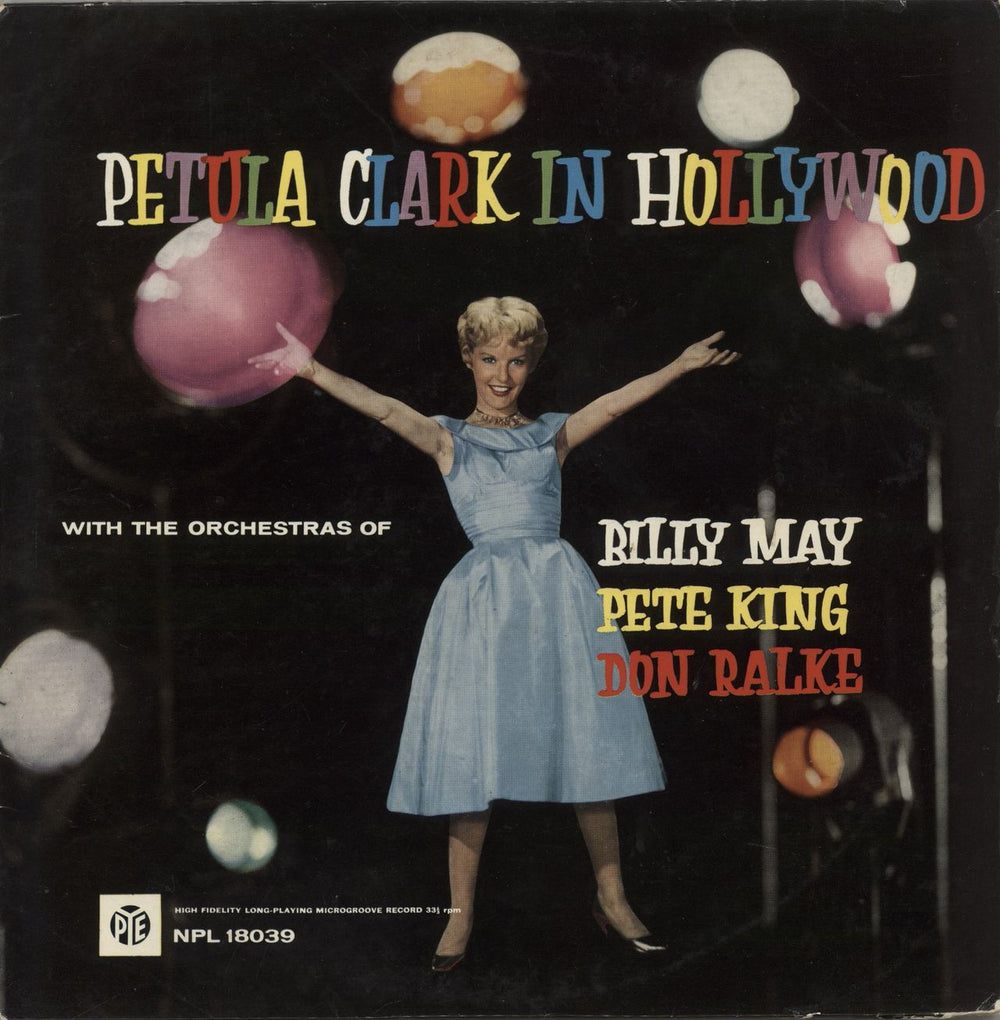 Petula Clark Petula Clark In Hollywood - EX UK vinyl LP album (LP record) NPL18039