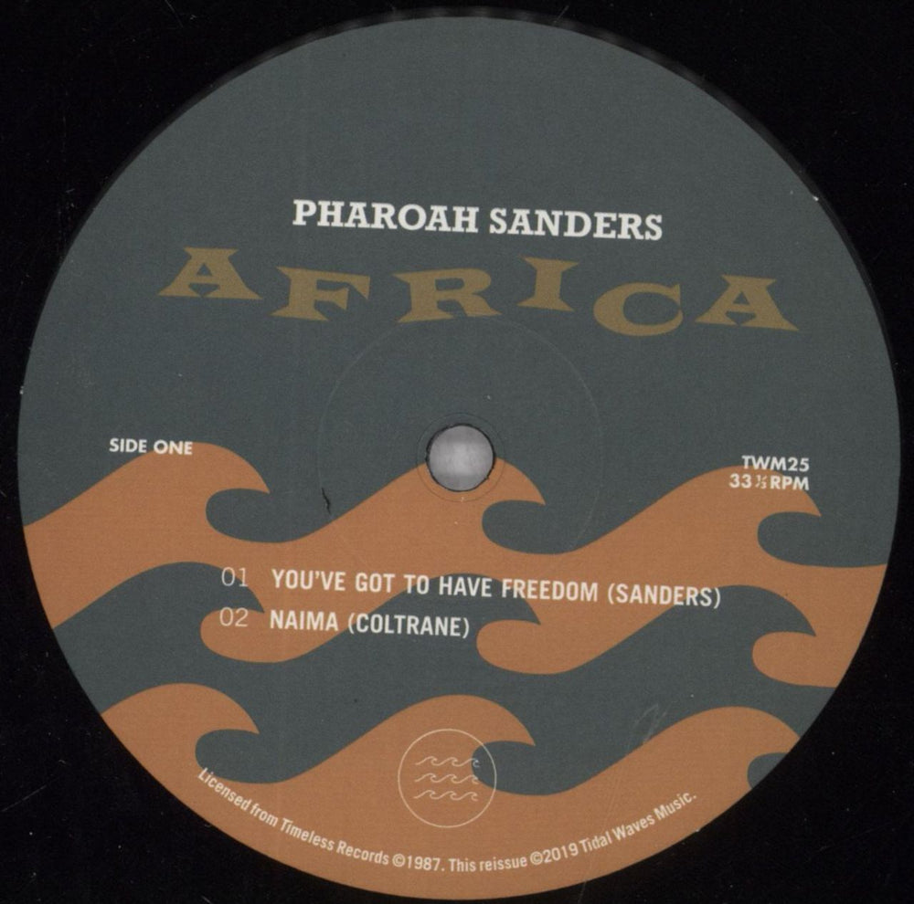 Pharoah Sanders Africa - 180gm US 2-LP vinyl record set (Double LP Album) PS42LAF844167